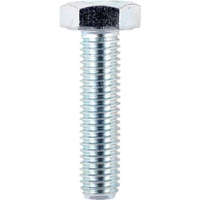 TIMCO M8 x 25mm Hexagon Head High Tensile Zinc Set Screw Grade 8.8 Qty 200