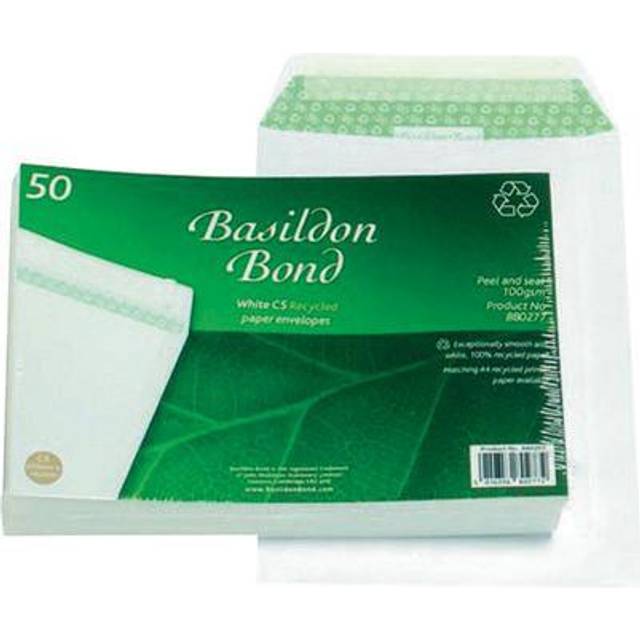 Basildon Bond C5 Pocket Envelope Plain White (Pack of 50) B80277