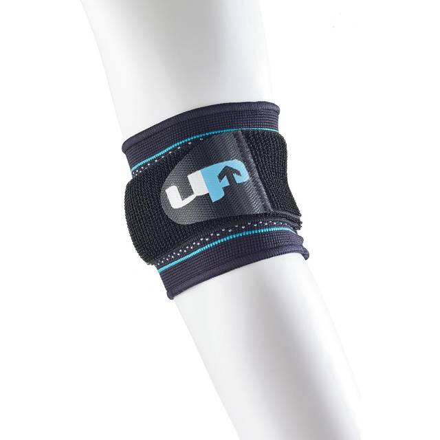 (L, Black) Ultimate Performance Compression Elbow Support For Tennis Elbow Injuries