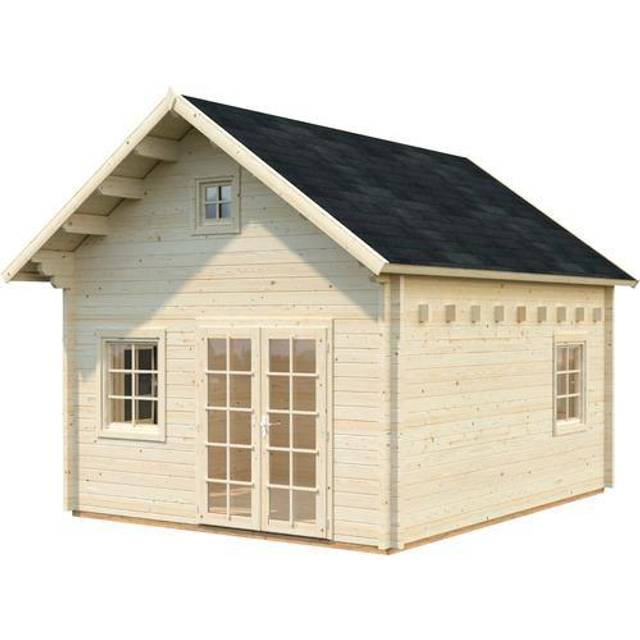 Palmako Kendra Fritidshus 19,9 m²/inv.18,4 + 17,6 m², obehandlad