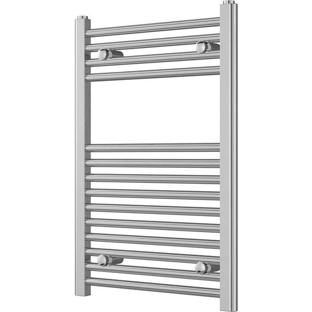 Prorad 2 Chrome Straight Towel Rail 500 x 750mm - Silver