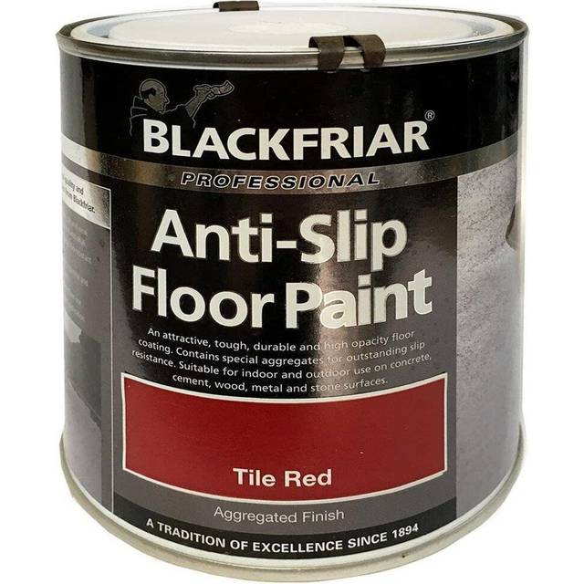 Blackfriar Anti-Slip Floor Paint Tile Red 1L