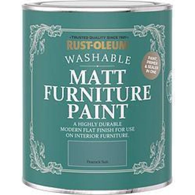 Rust-Oleum Matt Furniture Paint - PEACOCK SUIT - 750ml - Green