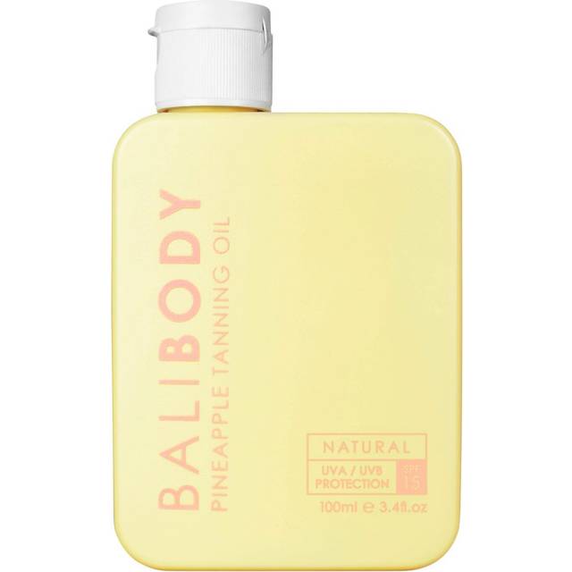 BALI BODY Tanning Oil Pineapple SPF 15 No Color 100 ML - Kropp Från Magasin (100 ML)