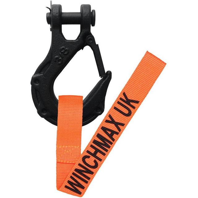 WINCHMAX 3/8 Inch Clevis Tactical Hook. Suitable for Winches up to 14,000lb