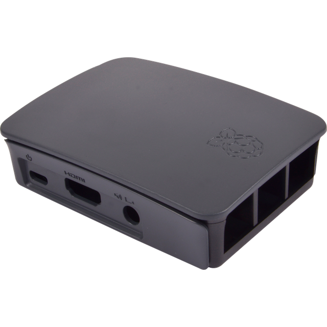 Raspberry Pi 3 officiellt skal V2 (röd/vit)