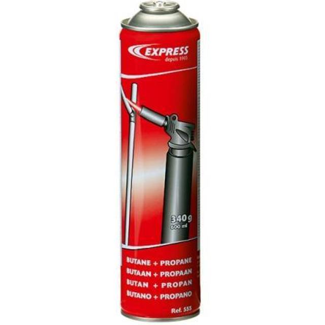 Propane and butane gas cartridge for thermal hair remover Kerbl 15676 - Noir