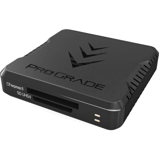 CFexpress Type B and SD UHS-II Dual-Slot Memory Card Reader by ProGrade Digital | USB 3.2 Gen 2 for Professional Filmmakers, Photographers & Content