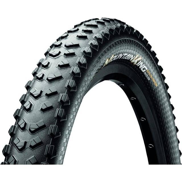 Soft mountain bike tire Continental Mountain King 58-622 - Noir