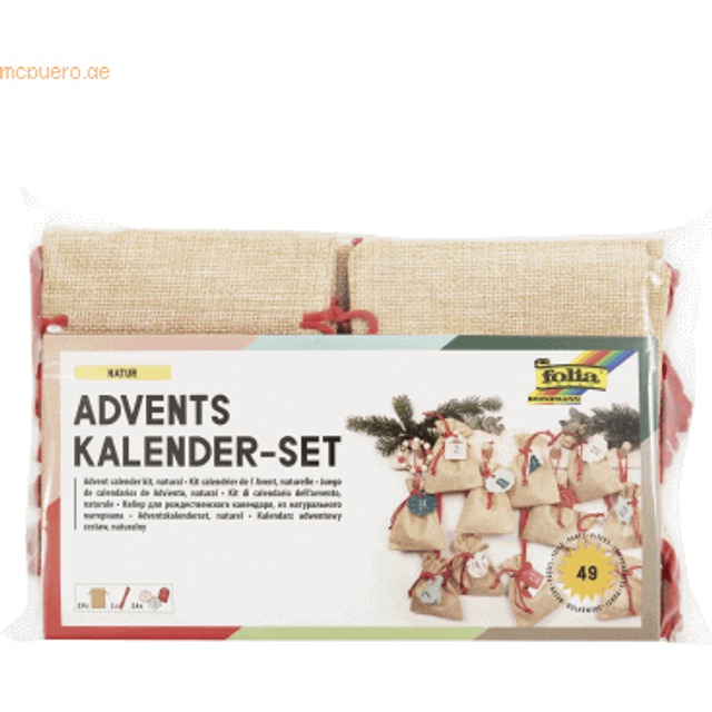 Advent Calender Kit Jute 24-pack