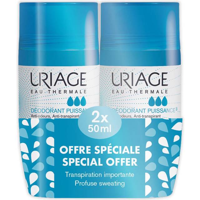 Uriage Pack Deodorant Tri Activ Roll-On 2x50ml