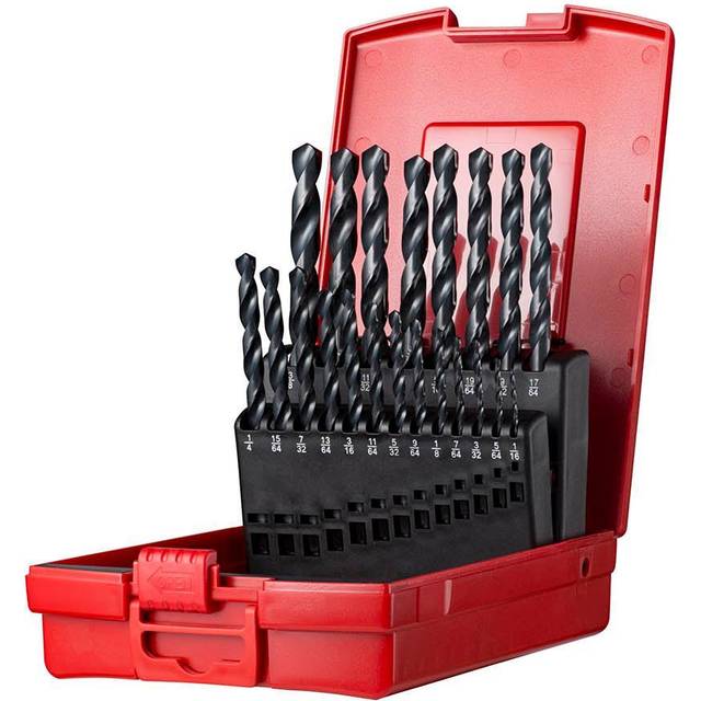 Dormer A190 NO.3 (21 Piece) Jobber Drill Set Metal Case