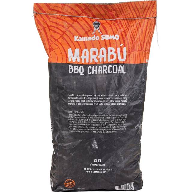 Kamado Sumo - Quebracho Charcoal 9 kg - snabb hemleverans