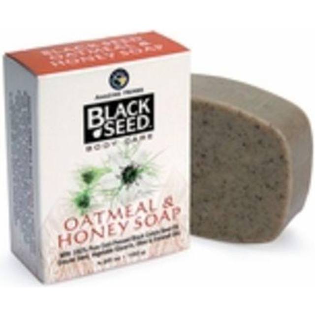 Amazing Herbs  Black Seed  Oatmeal & Honey Bar Soap  4.25 oz (120 g)