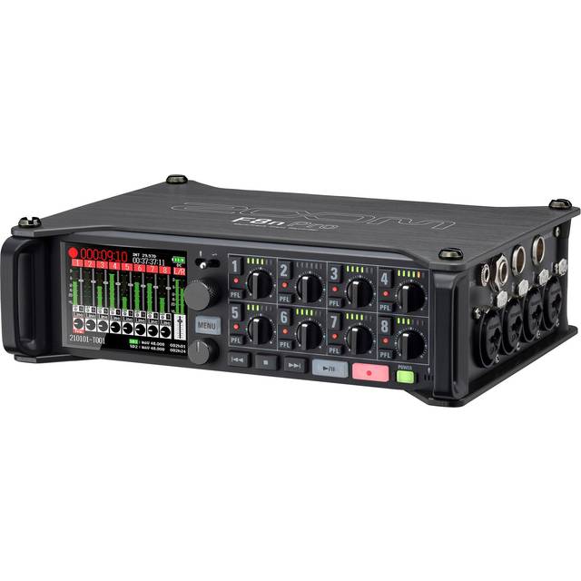 Zoom F8n PRO Multitrack Field Recorder