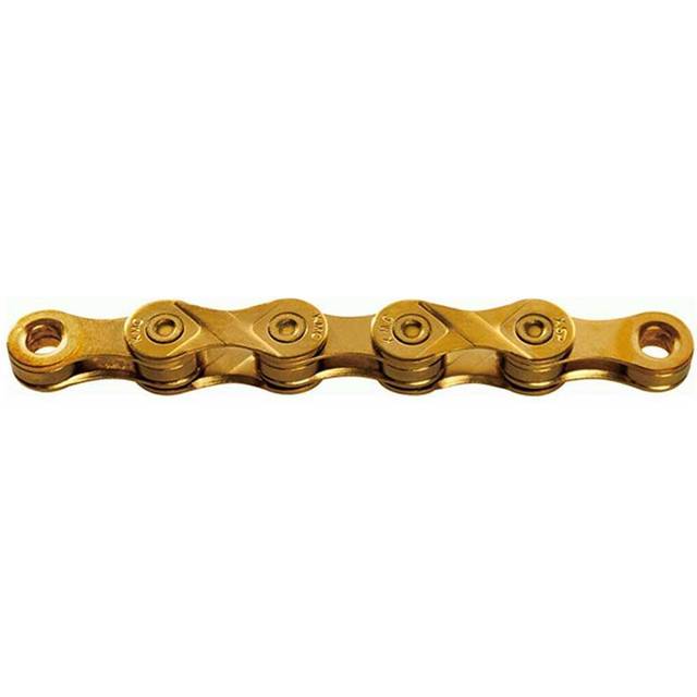 KMC Chain X9 Ti-N Gold, Titanium Nitride coating 9 speed 114, 1 pcs/box