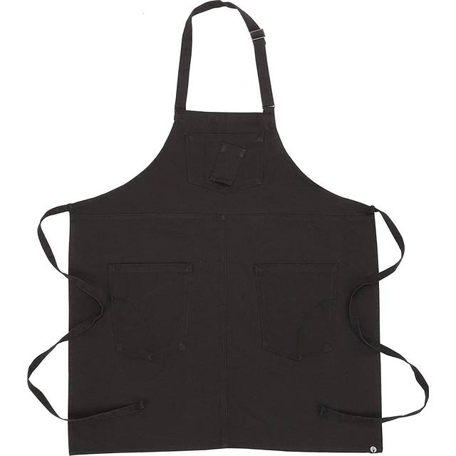 Chef Works Urban Rockford Canvas Bib Apron Steel Grey