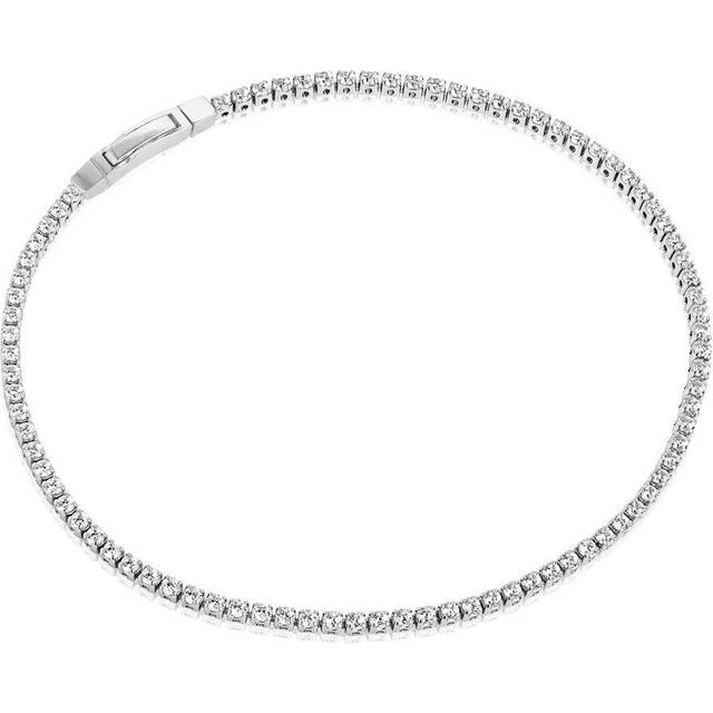 Sif Jakobs Ellera Bracelet - Silver/Transparent