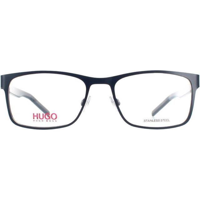 Hugo Boss by Rectangular Mens Matte Blue HG 1015 - One Size