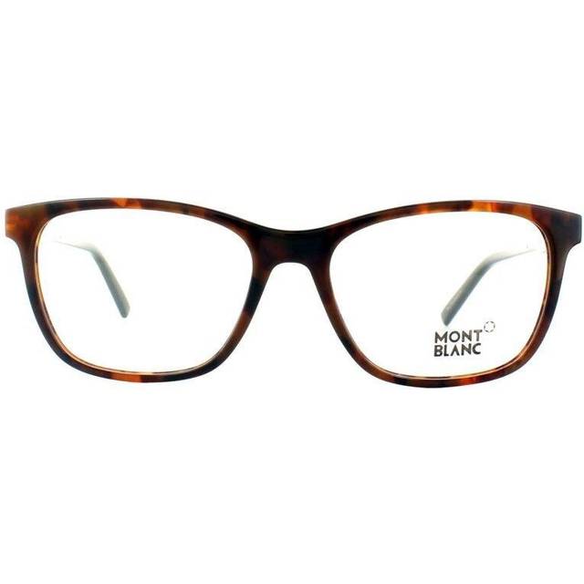 Mont blanc glasses frames mb0631 a56 havana gold