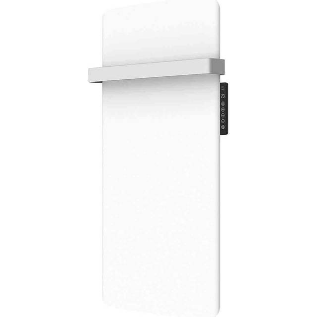 Mylek Infrared Electric Bathroom Towel Rail Heater 800W, White