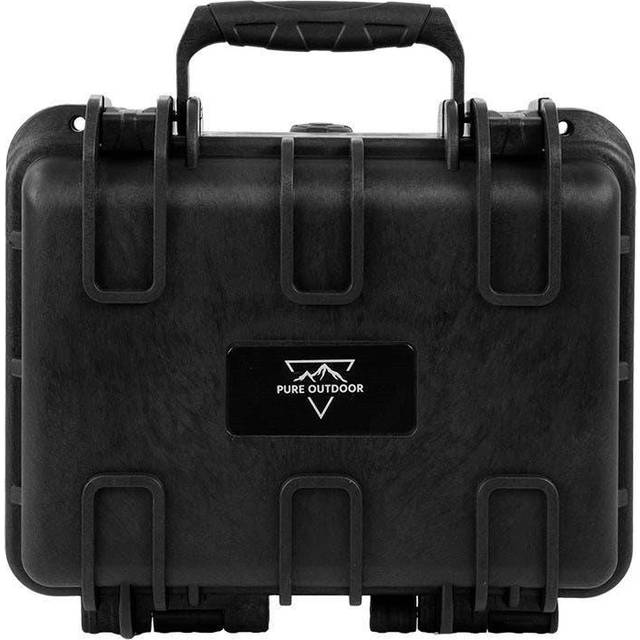 Pure Outdoor by Monoprice Weatherproof Hard Case with Customizable Foam, Fits HUBSAN Quadcopter Drones, 11 x 8 x 5 in Internal Dimensions