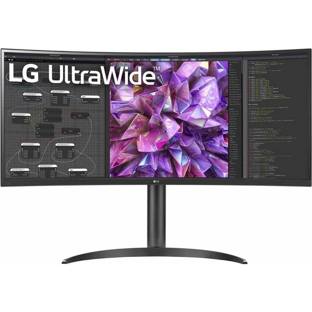 LG UltraWide LG34WQ75C 34" 21:9 QHD buet skærm - På lager i butik