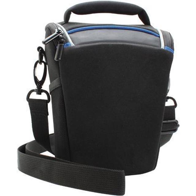 Camera Bag in Neoprene with Adjustable Shoulder Sling Shoulder Bag Removable Rain Cover and Weather Resistant Bottom Compatible with Canon Nikon Sony