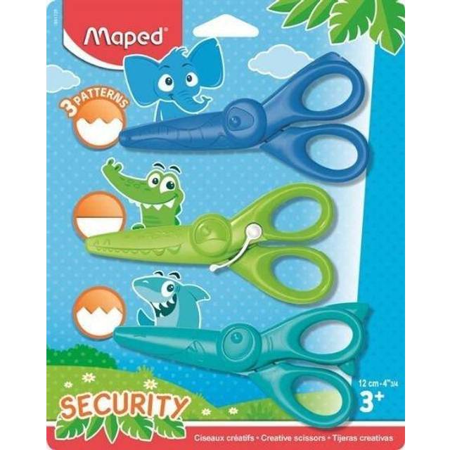 Kidicraft Childrens Safety Craft Scissors Pack of 3