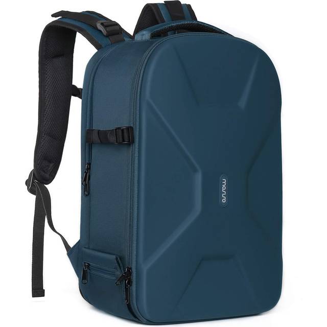 MOSISO Camera Backpack  DSLR/SLR/Mirrorless Photography Camera Bag 15-16 inch Waterproof Hardshell Case with Tripod Holder&Laptop Compartmen