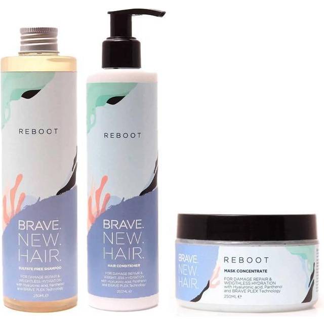 Brave New Hair Reboot Schampoo + Conditioner Mask