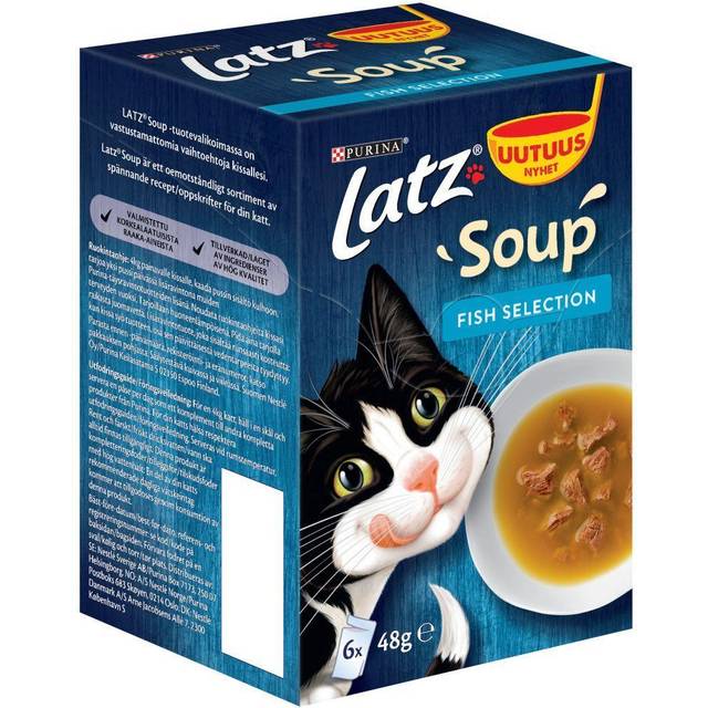 Latz Soup 6 x 48 g - Mix Farm & Fish Selection