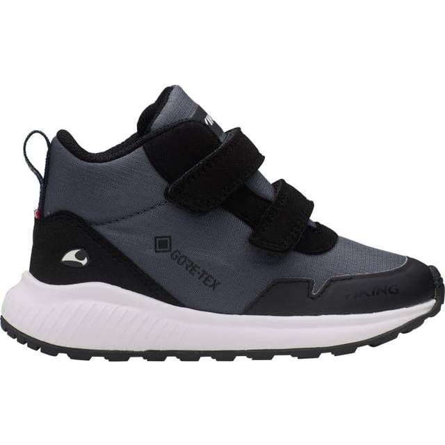Viking Unisex barn Aery Track Mid GTX 2 V Walking Shoe, svart, 26 EU smal