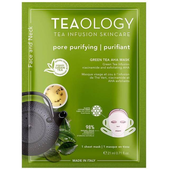 Teaology Pleje Ansigtspleje Green AHA + BHA Mask 1