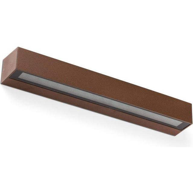 Faro DORO-28 - Integrated LED Up Down Lighter Outdoor Wall Light Brown, 3000K, IP65