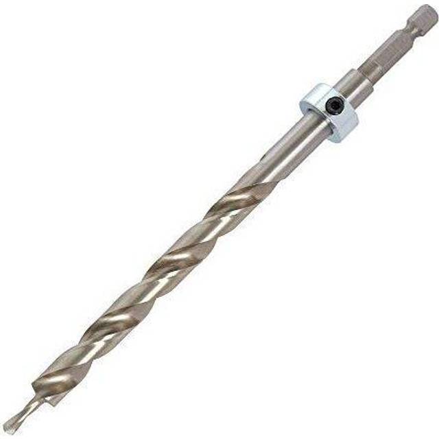 Trend Ph/drill/95q 9.5mm Stepped Pocket Hole Jig Hss Drill Bit + Collar