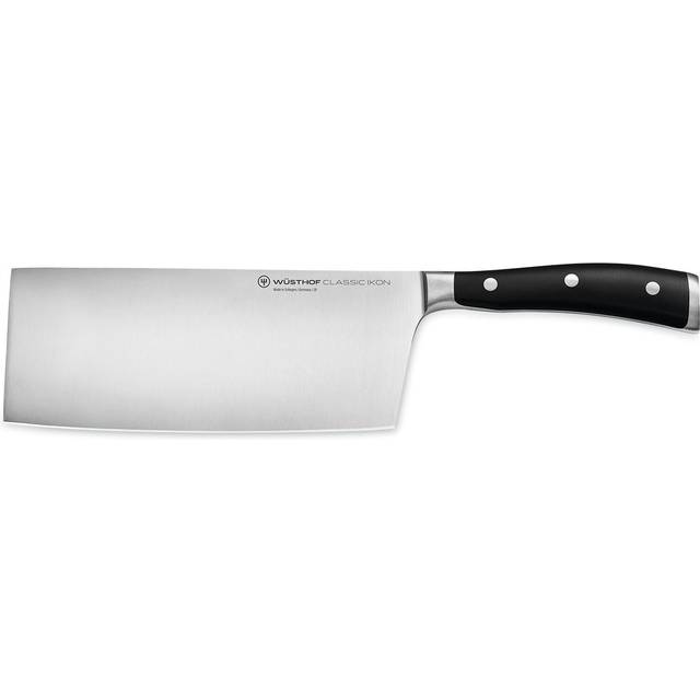 Wüsthof - Classic Ikon Kinesisk Kockkniv 18 Cm - Rostfritt Stål