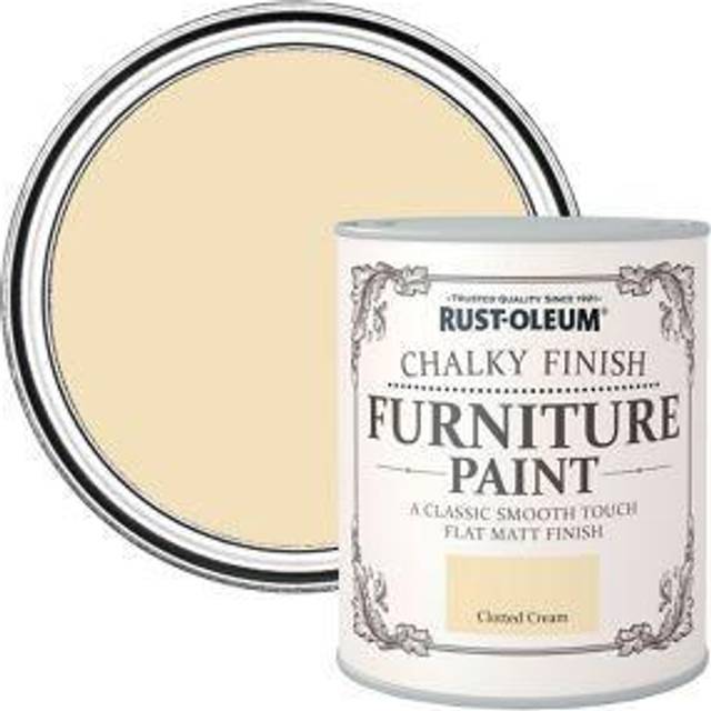 Rust-oleum - Chalk Chalky Furniture Paint Clotted Cream 2.5L