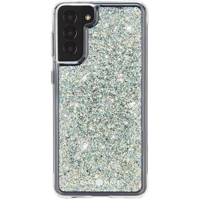 Case-mate Twinkle mobile phone case 17 cm (6.7") Cover Silver, Transparent