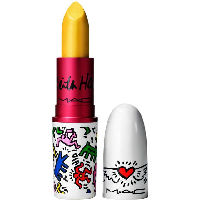 MAC Viva Glam X Keith Haring Longwear Cream Lipstick Yellow 3g