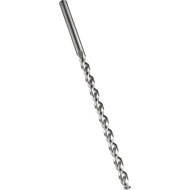 Dormer A976 5.10X195MM HSS-E Straight Shank Parabolic Flute Extra Length Drill