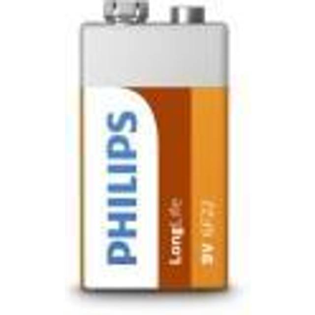 LONGLIFE – 1-foliepaket 6F22 (E) 9 volt utan EAN klistermärke