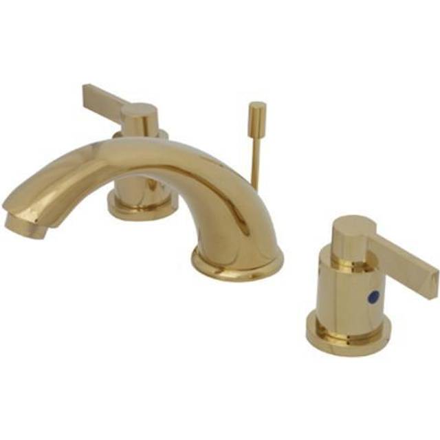 Kingston Brass KB8962NDL 8 in. Widespread Bathroom Faucet  Polished Br
