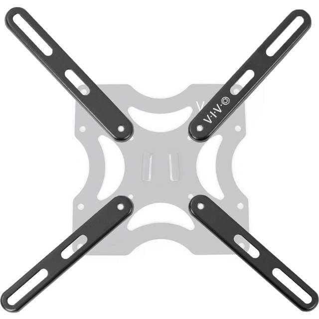 VIVO Steel VESA Extension Mount Adapter Brackets for Screens 32 to 55 inch LCD LED TV  Conversion Plate Kit for VESA up to 400x400mm  MOUNT-AD400B