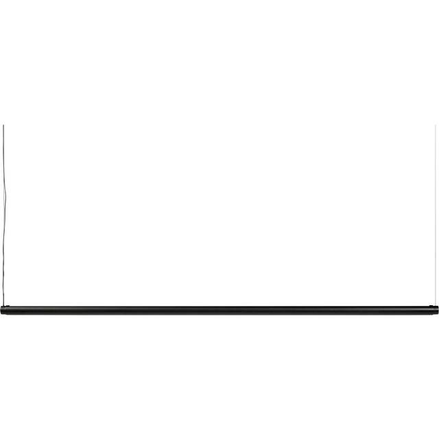 HAY - Factor Linear 1500 Pendant Diffused Clear Anodised Aluminium