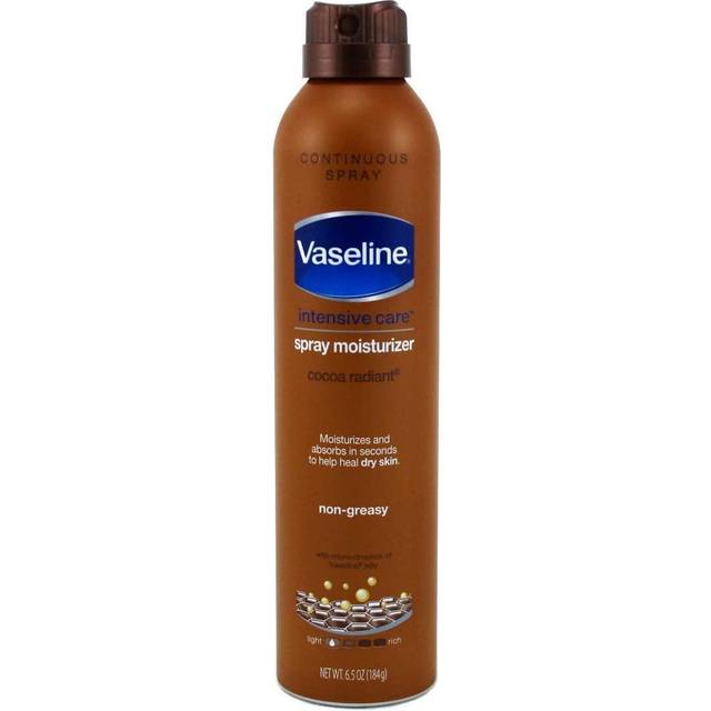 Vaseline Spray and Go Moisturizer in Cocoa Radiant, 6.5 Ounce, 2 Pack