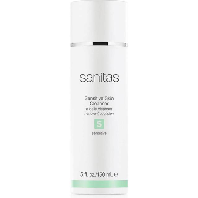 Sanitas Skincare Sensitive Skin Cleanser  Ultra Mild  Protective Cleanse  Fragrance Free  Aloe Vera  Beta Glucan  5 Ounces