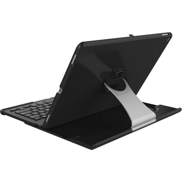 Keyboard Case for iPad Pro 12.9 Inch 2017 2015 (2nd / 1st Gen), 360 Degree Rotation, Ultra-Slim, Multiple Angle Viewing, Protective Keyboard Cover