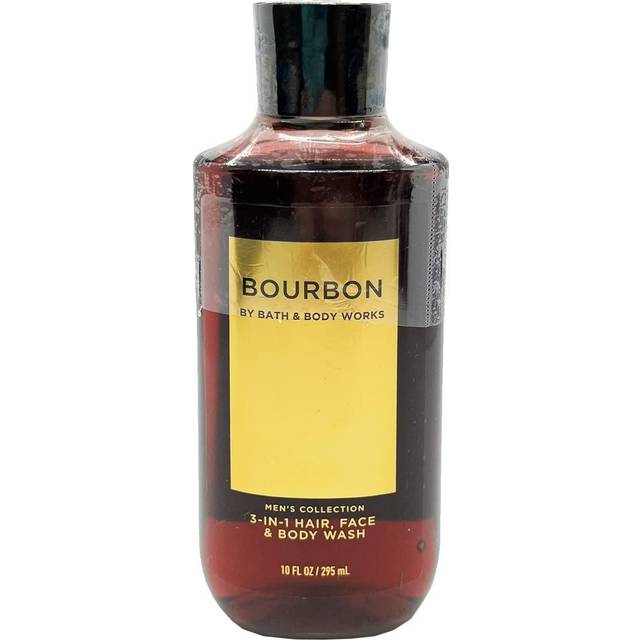 Bath & Body Works Bourbon Mens 2-IN-1 Hair & Body Wash 10 Oz.