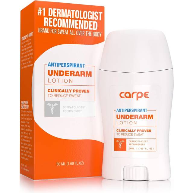 Carpe underarm antiperspirant och deodorant, klinisk styrka med helt naturlig eukalyptusdoft, bekämpar överdriven svettning, håll dig fräsch och torr, bra för hyperhidros